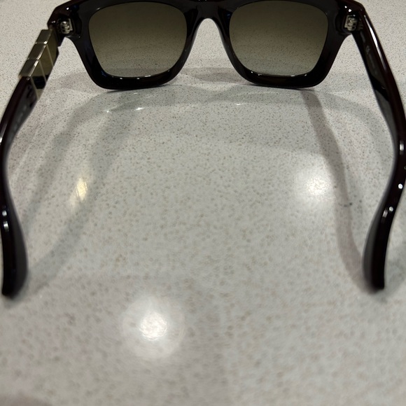 Valentino Absolute Rouge Rockstud Sunglasses - Picture 4 of 7